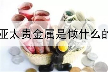 亚太贵金属是做什么的