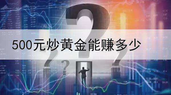 500元炒黄金能赚多少