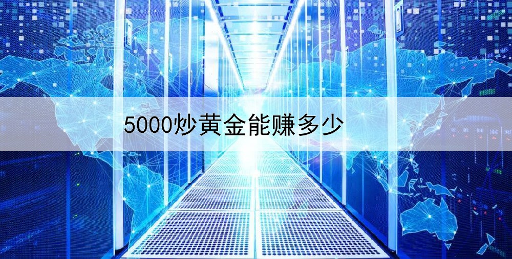 5000炒黄金能赚多少