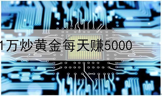 1万炒黄金每天赚5000