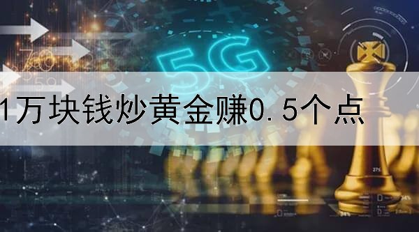 1万块钱炒黄金赚0.5个点