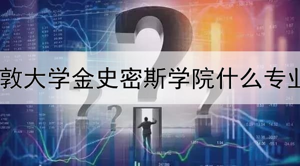 伦敦大学金史密斯学院什么专业好